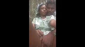 Desi couple fucking with full voice in jungle