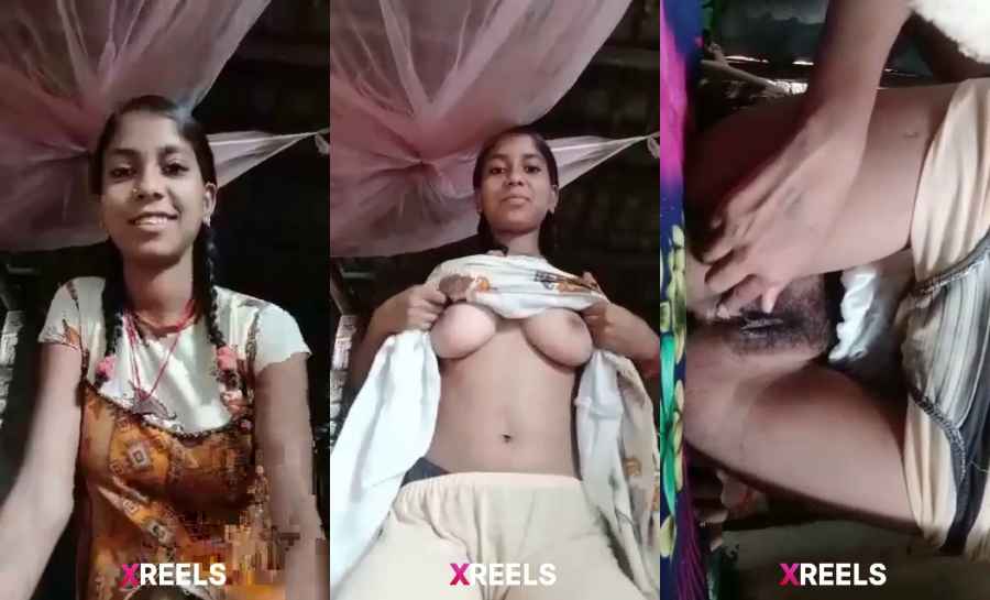 Skinny Desi Girl Showing Her Nude Body