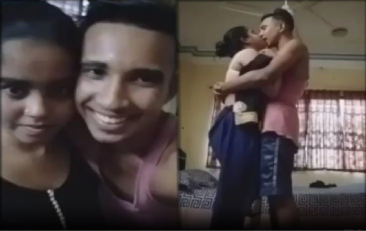 Telugu lovers live in lo sex chese selfie mms
