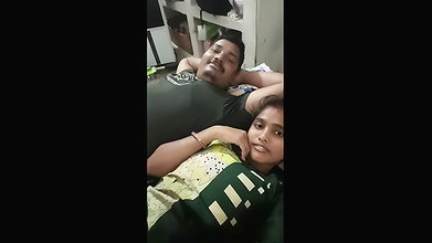 Big brother and stepsister Romance on her bed